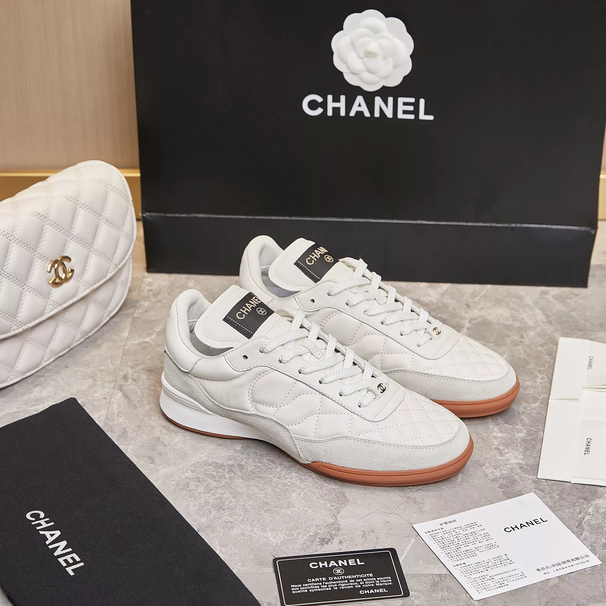 chanel decontractees chaussures pour femme s_12760462